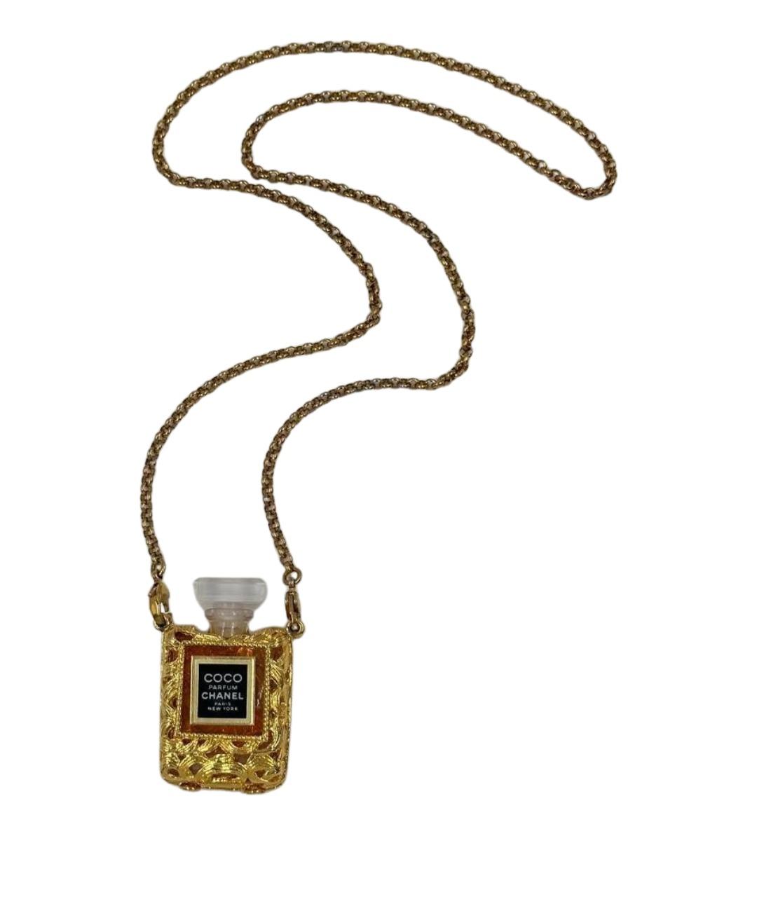 CHANEL Золотое позолоченное колье, фото 1