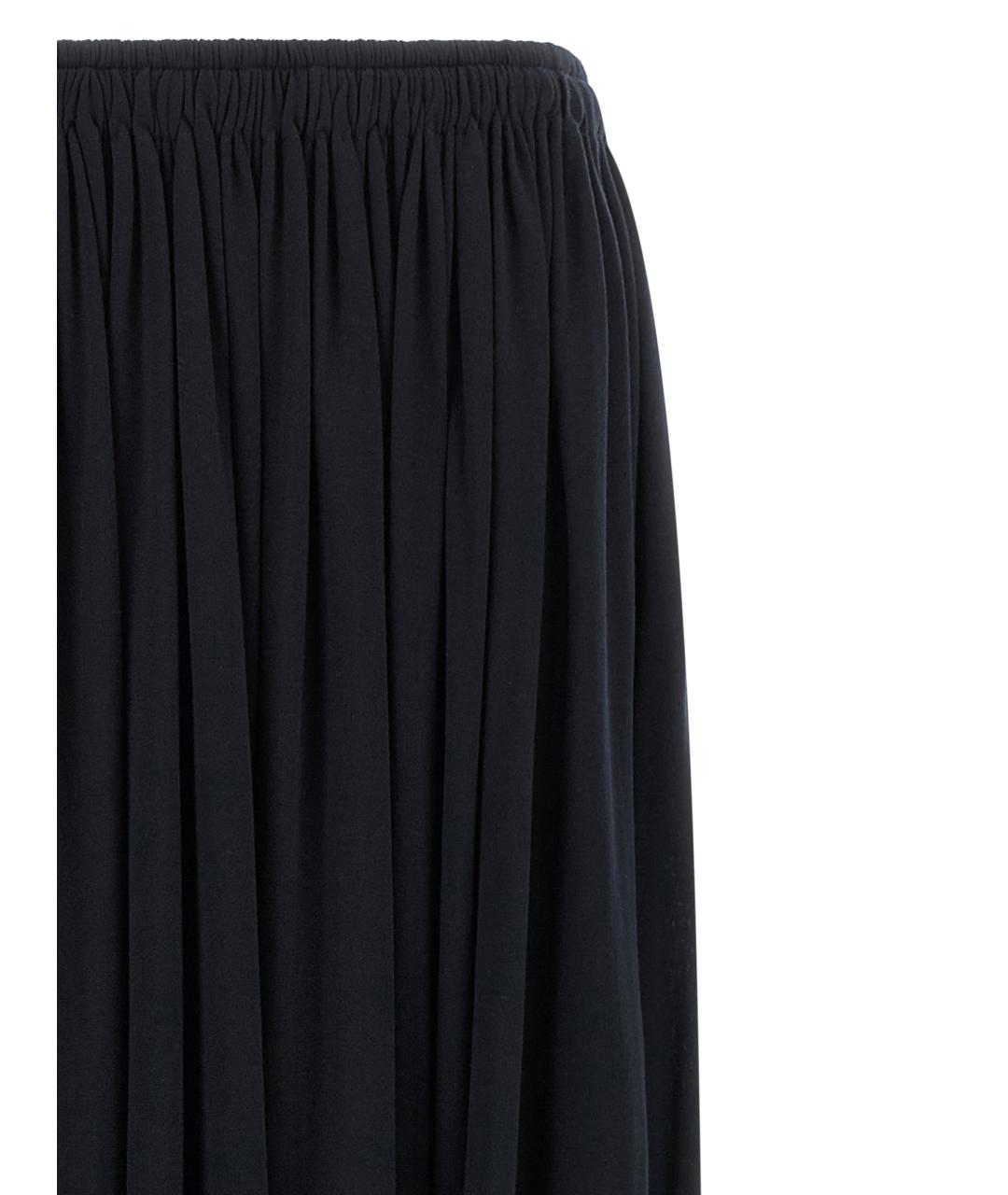 MAX MARA Синяя лиоцелл юбка макси, фото 3