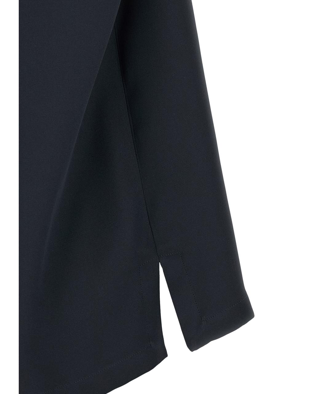 MAX MARA Черная шелковая блузы, фото 4
