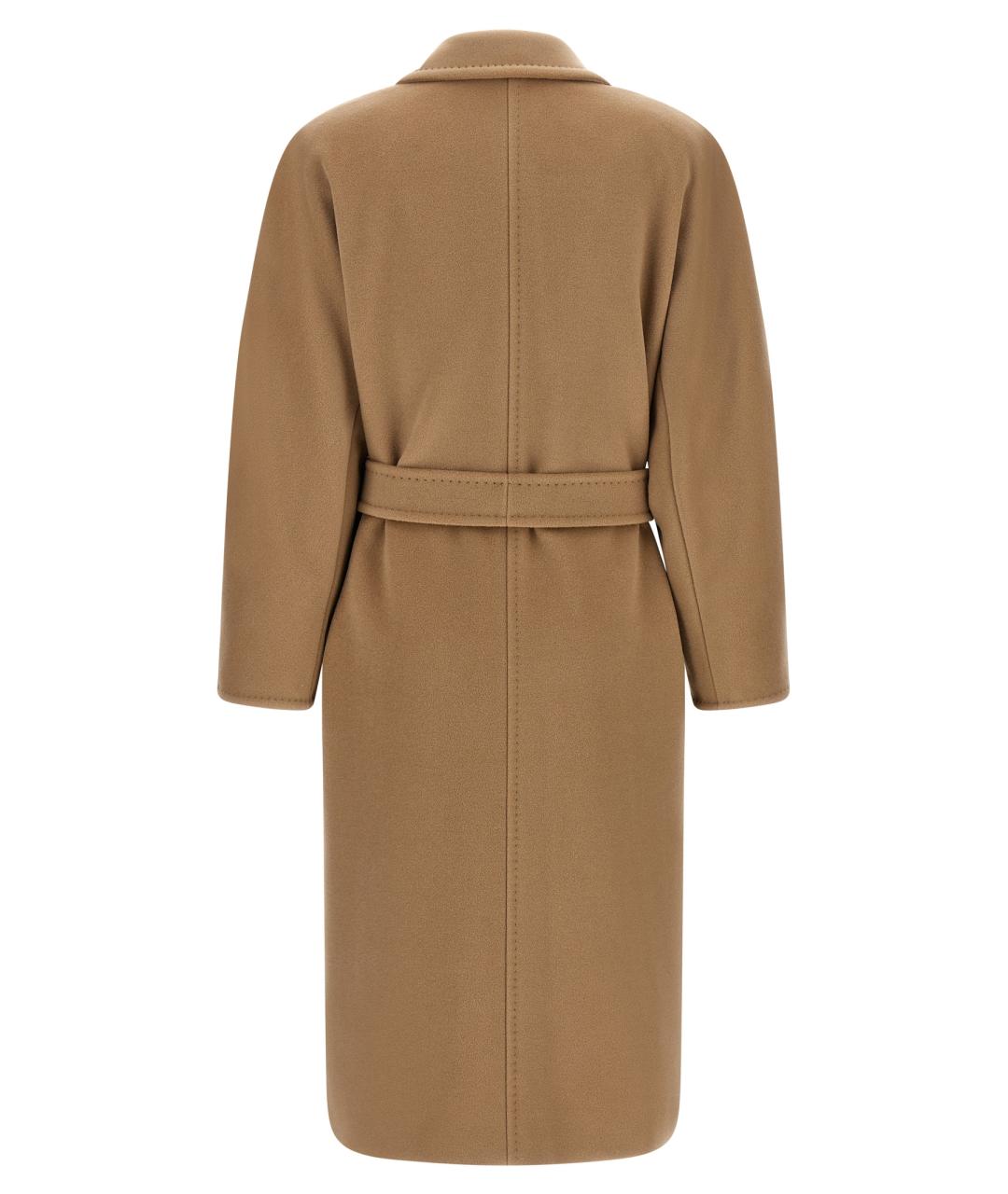 MAX MARA Бежевое шерстяное пальто, фото 2