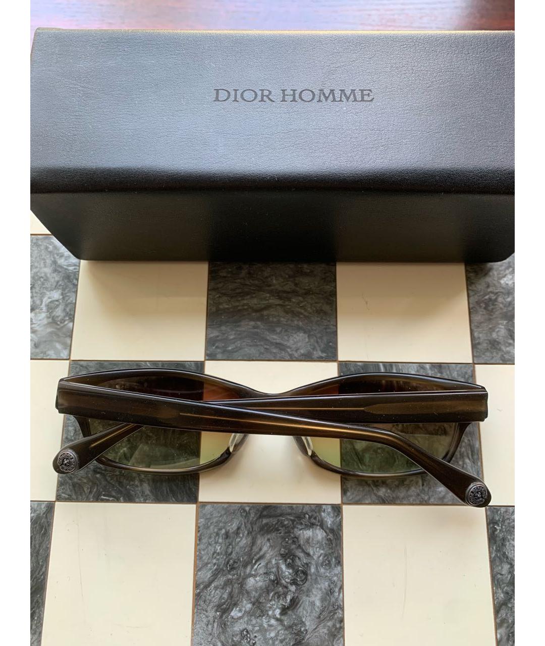 CHROME HEARTS Бежевые пластиковые солнцезащитные очки, фото 2