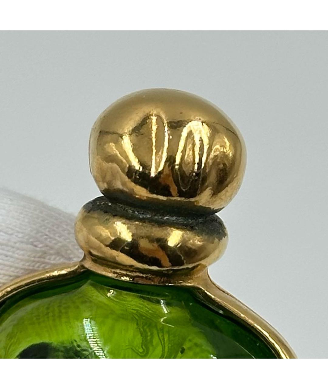 CHRISTIAN DIOR Зеленая пластиковая булавка / брошь, фото 6