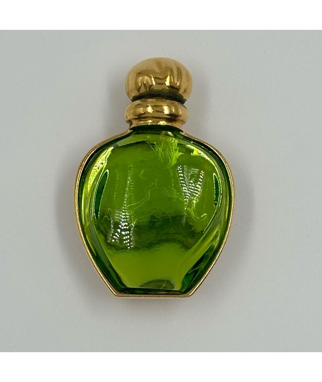 CHRISTIAN DIOR Зеленая пластиковая булавка / брошь, фото 9