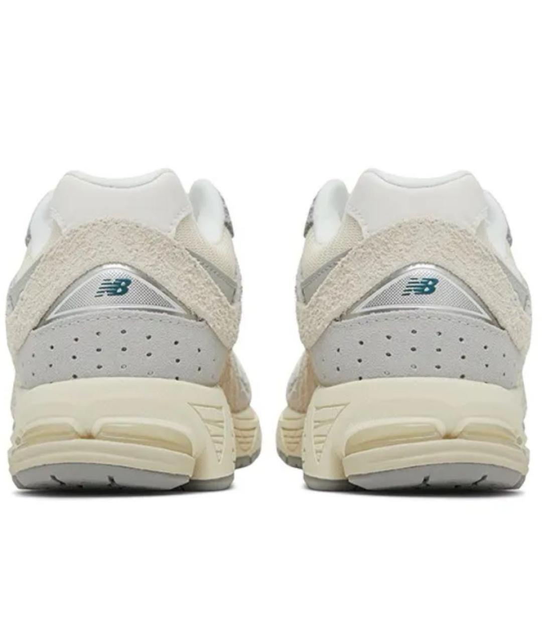 NEW BALANCE Белые замшевые низкие кроссовки / кеды, фото 4