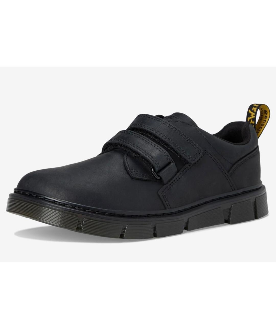 DR. MARTENS Черные кожаные кеды, фото 8