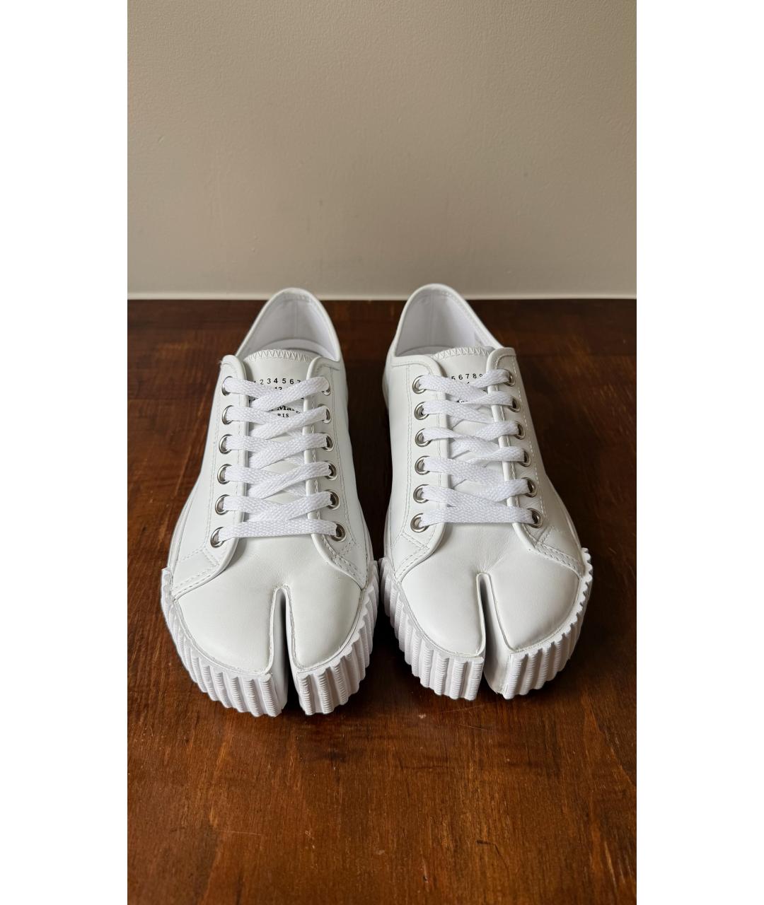 MAISON MARGIELA Белые кеды, фото 2