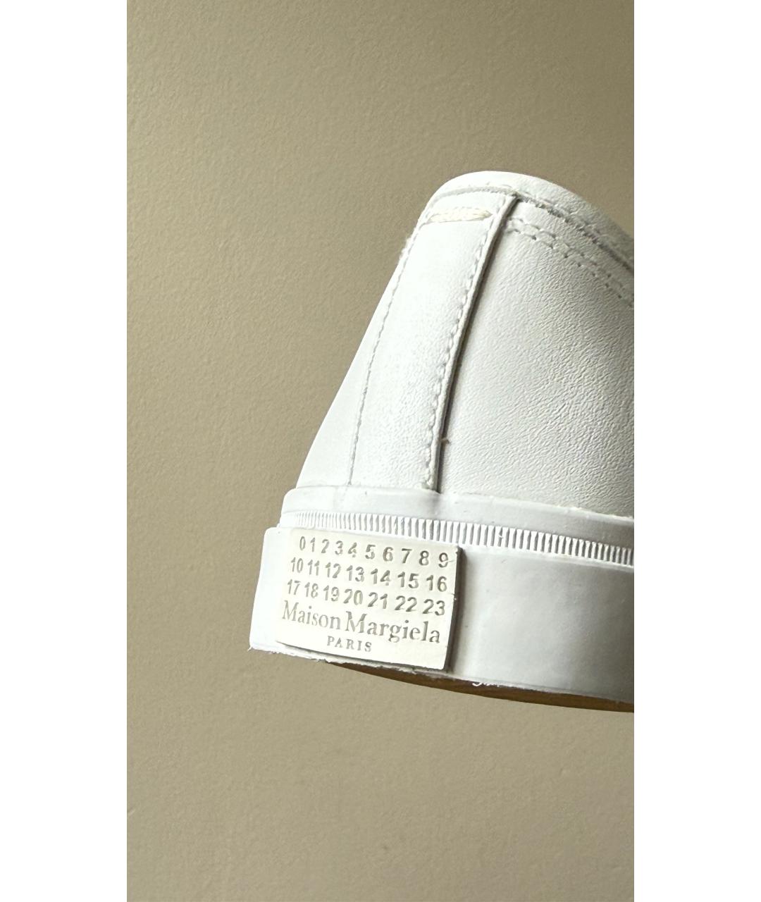 MAISON MARGIELA Белые кеды, фото 7