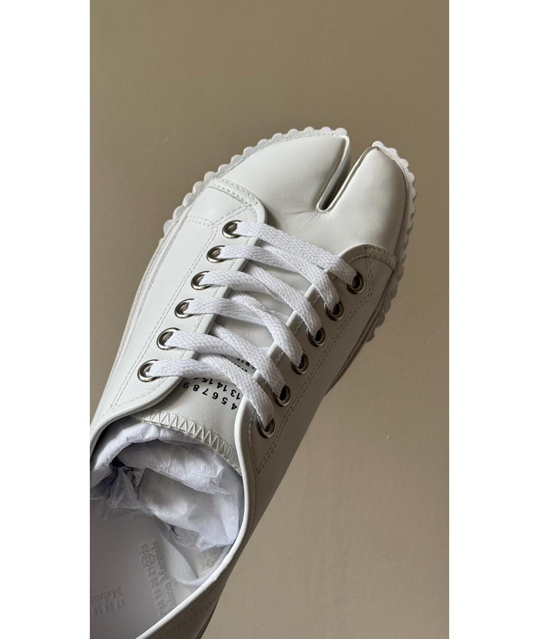 MAISON MARGIELA Белые кеды, фото 5