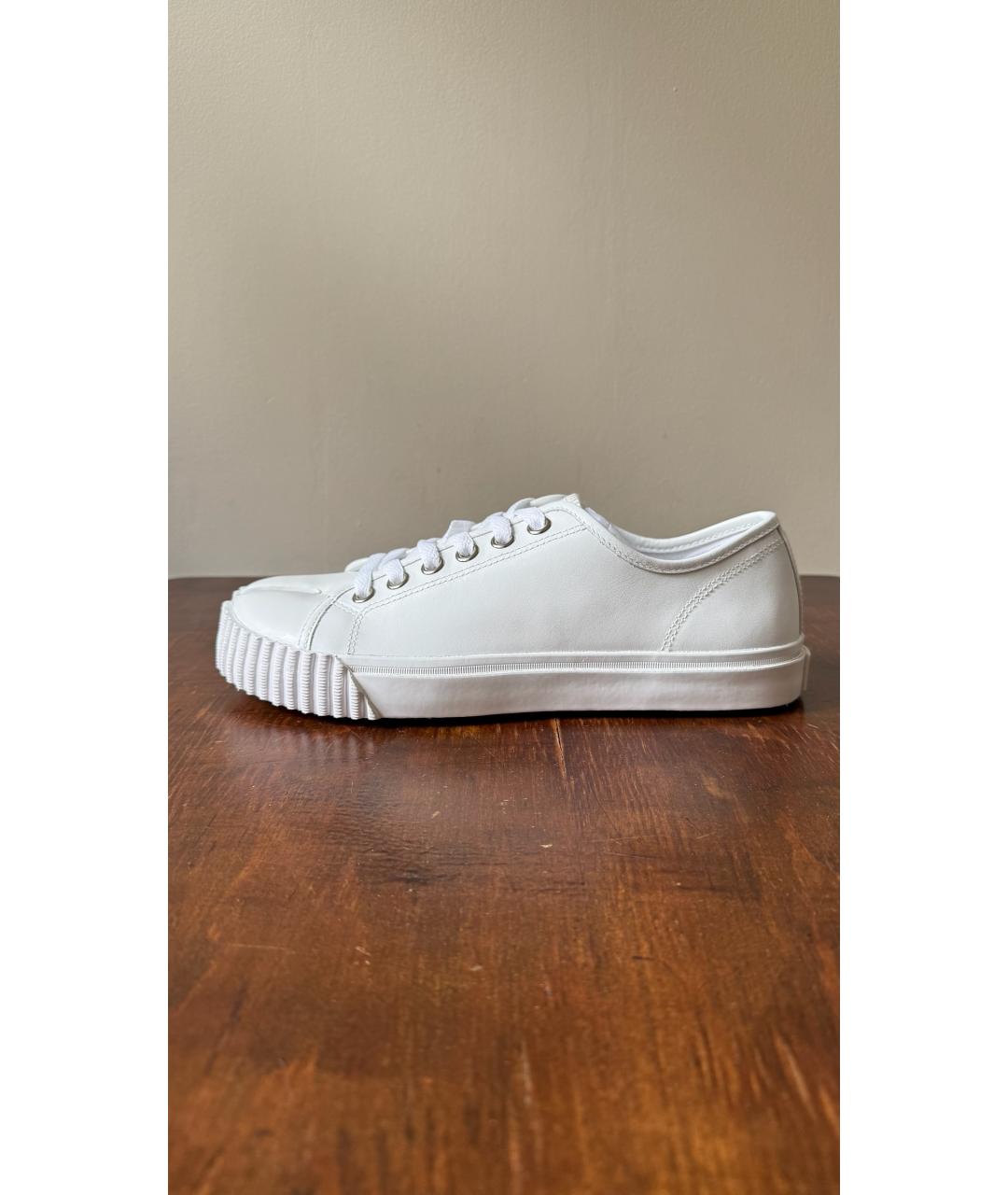 MAISON MARGIELA Белые кеды, фото 3