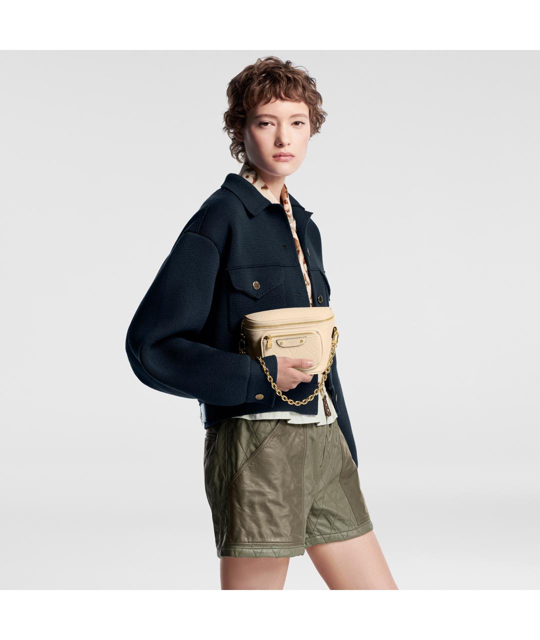 LOUIS VUITTON Кожаная сумка через плечо, фото 8