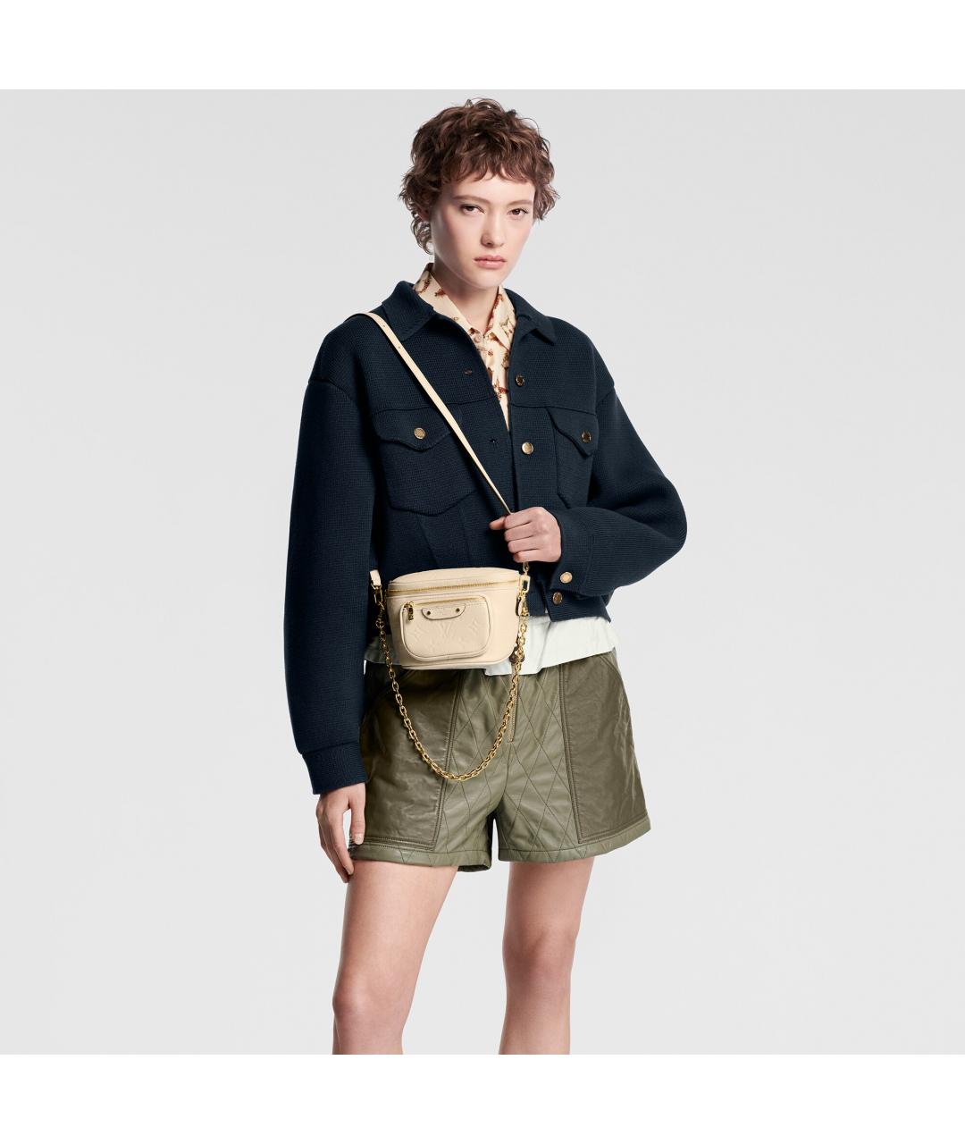 LOUIS VUITTON Кожаная сумка через плечо, фото 7