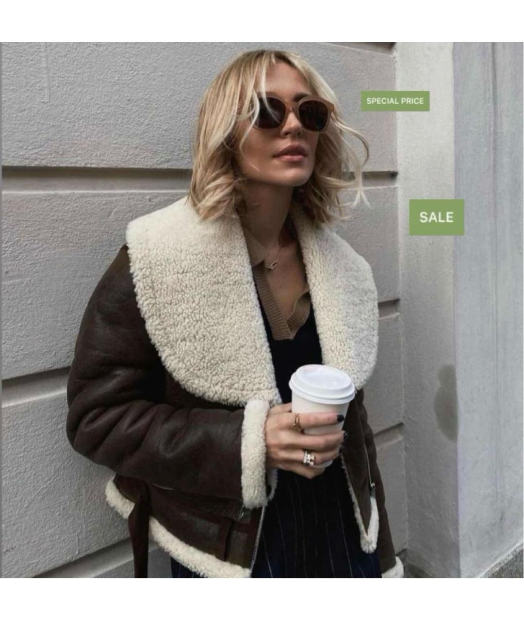 CELINE Бежевые солнцезащитные очки, фото 7