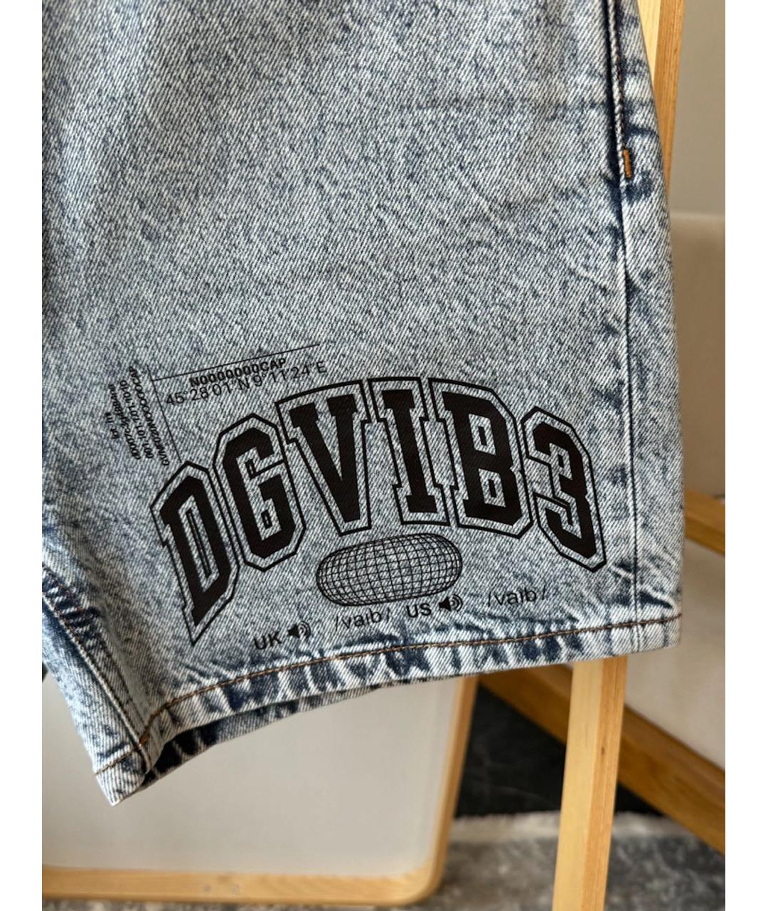 DOLCE&GABBANA Голубые деним шорты, фото 3