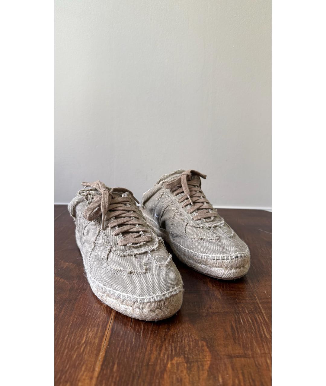 MAISON MARGIELA Бежевые сабо, фото 6
