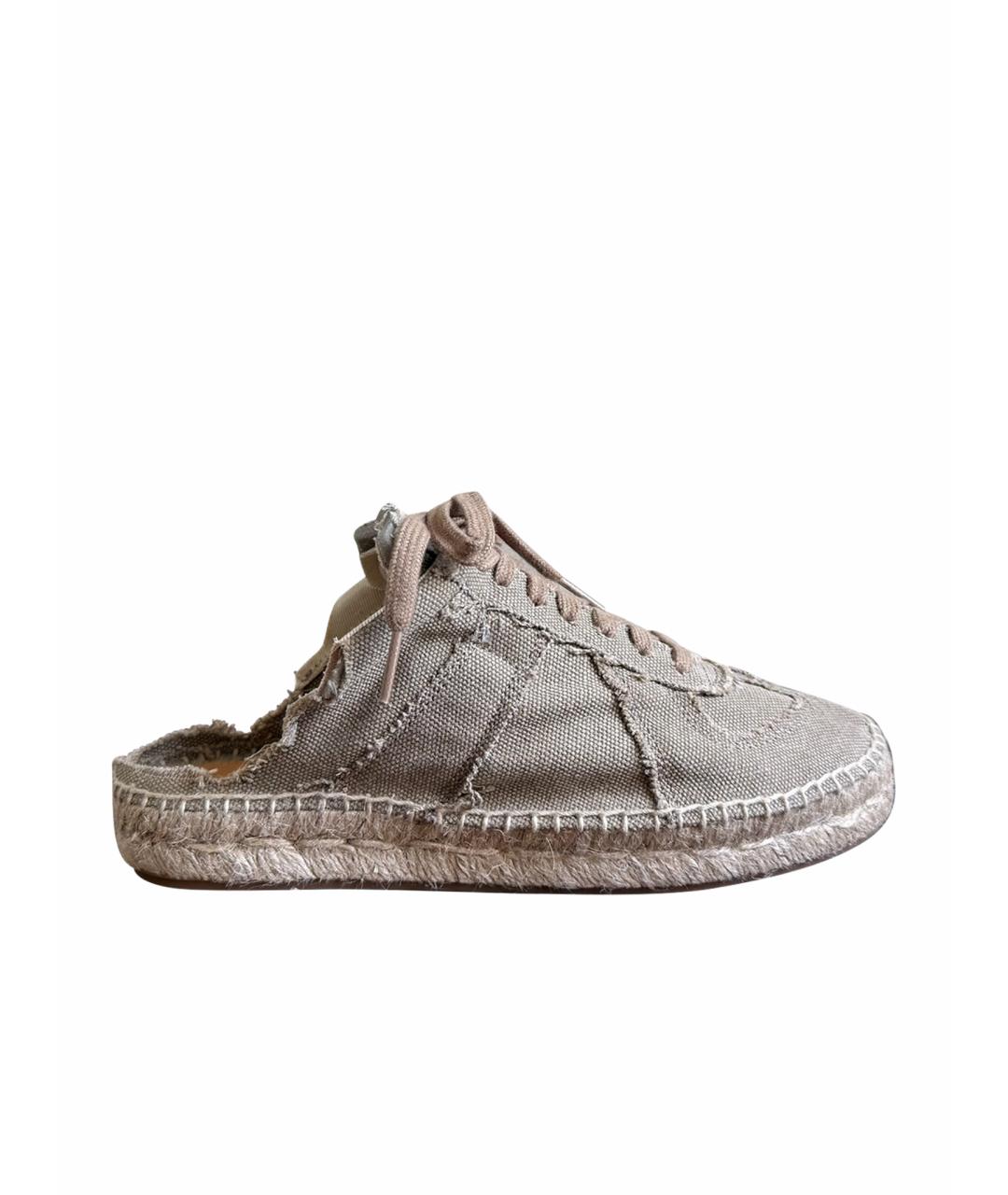 MAISON MARGIELA Бежевые сабо, фото 1