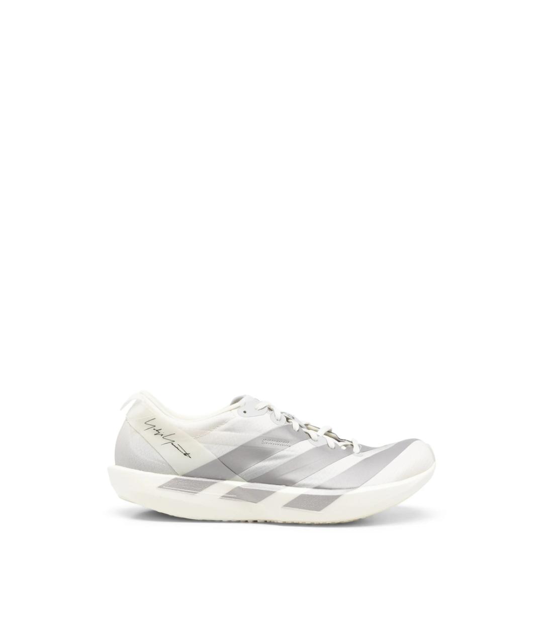 Y-3 Белые текстильные кроссовки, фото 1