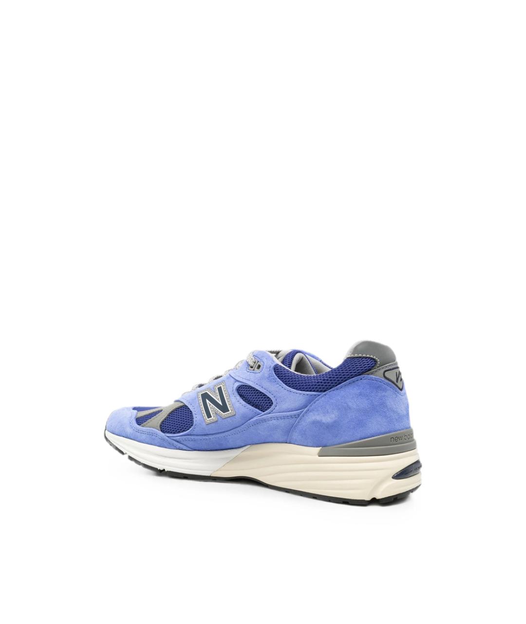 NEW BALANCE Синие замшевые низкие кроссовки / кеды, фото 2