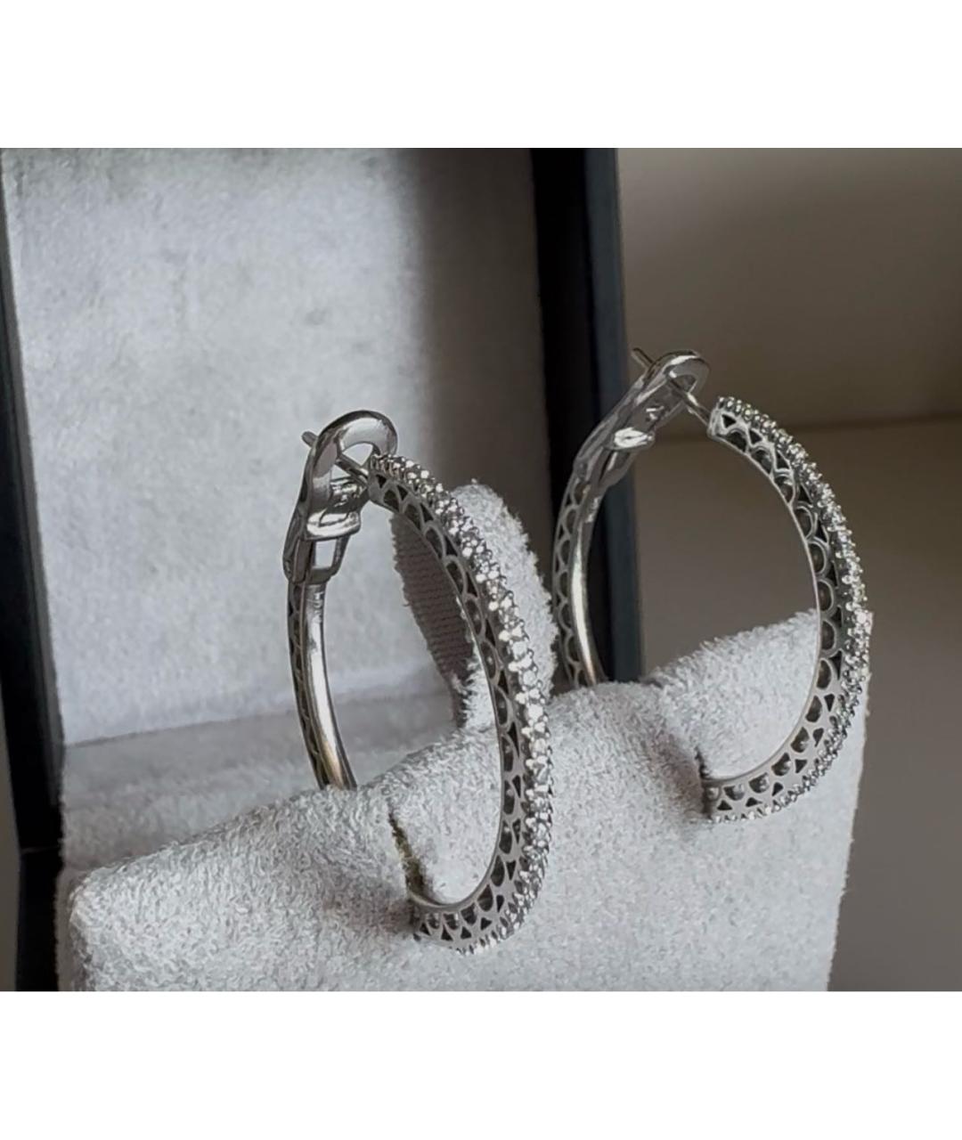 DAMIANI Белые серьги из белого золота, фото 5