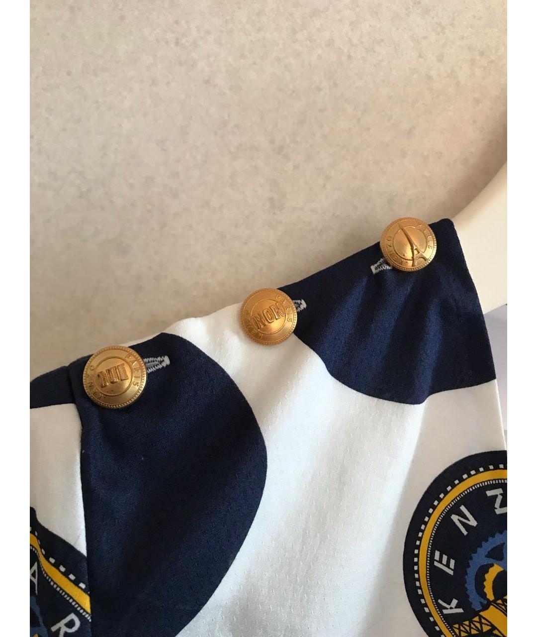 KENZO Мульти хлопковая футболка, фото 4