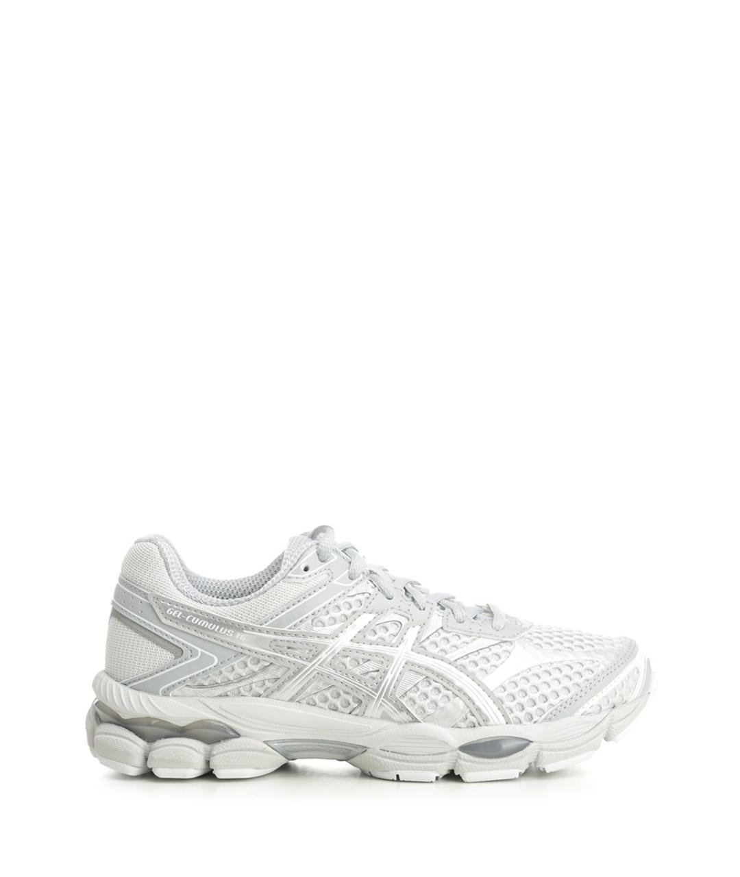 ASICS Белые текстильные кроссовки, фото 1