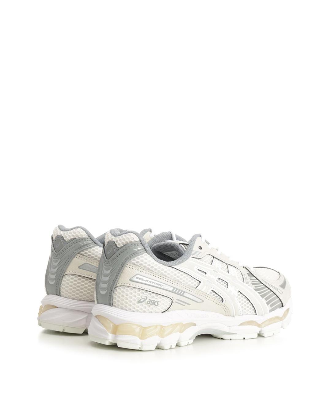 ASICS Бежевые кожаные кроссовки, фото 3