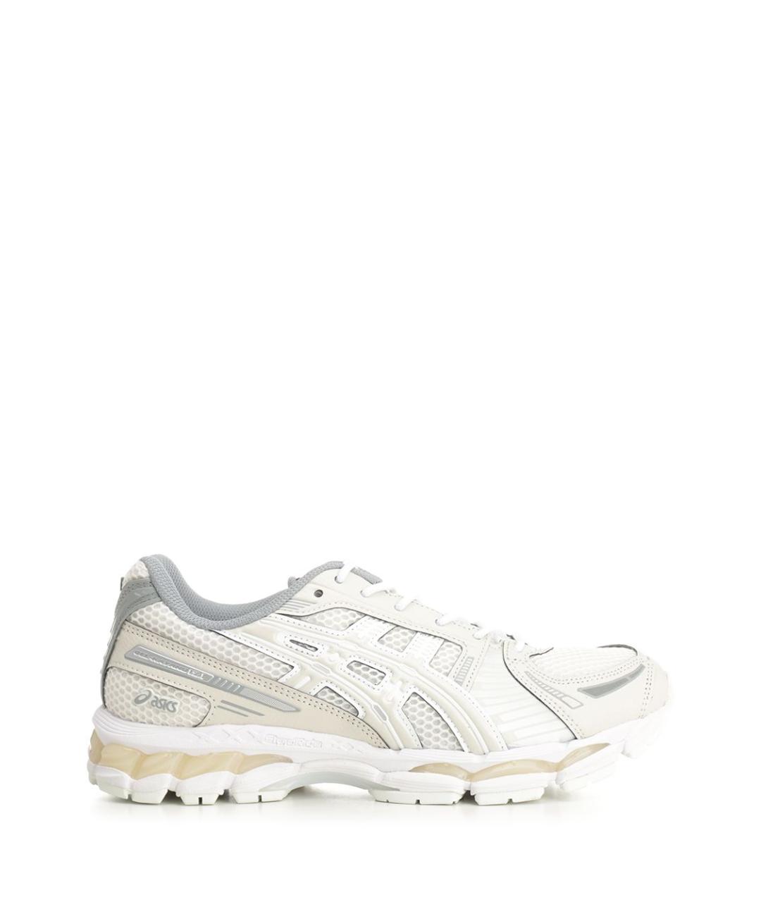 ASICS Бежевые кожаные кроссовки, фото 1
