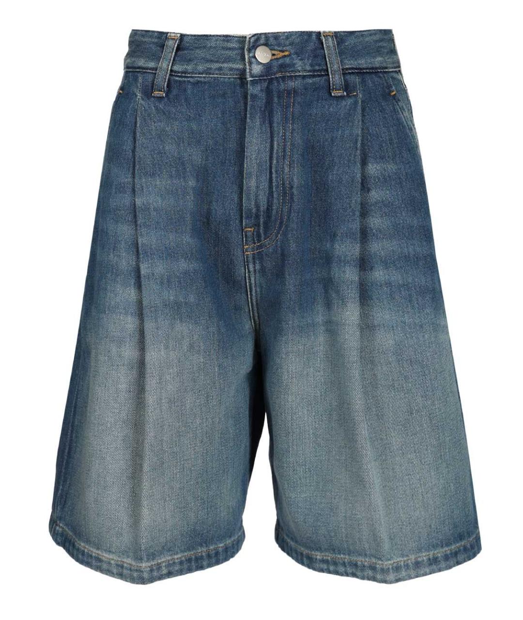 CARHARTT WIP Синие хлопковые шорты, фото 1