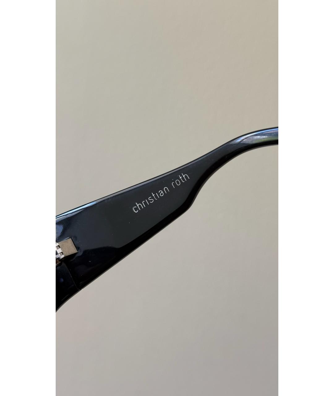 CHRISTIAN ROTH EYEWEAR Белые солнцезащитные очки, фото 4