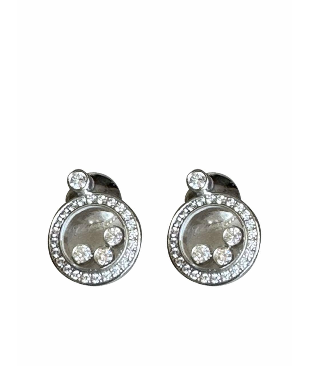 CHOPARD Белые серьги из белого золота, фото 1