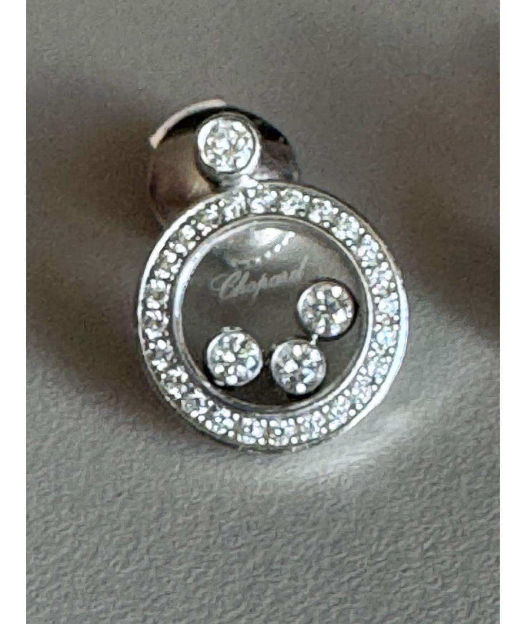 CHOPARD Белые серьги из белого золота, фото 3