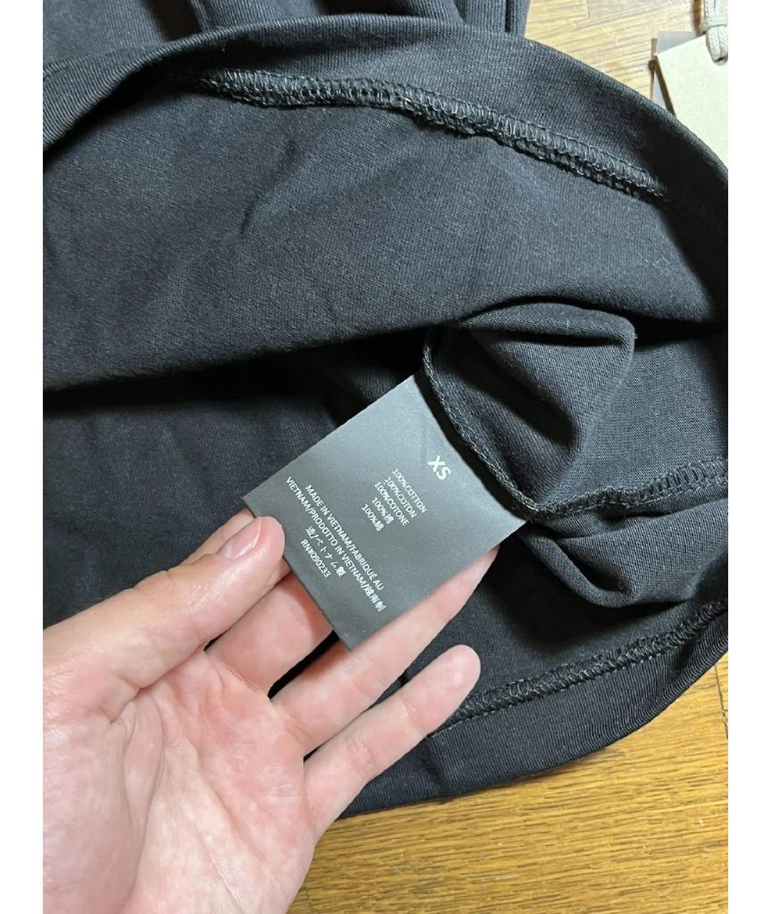 FEAR OF GOD ESSENTIALS Черная хлопковая футболка, фото 4