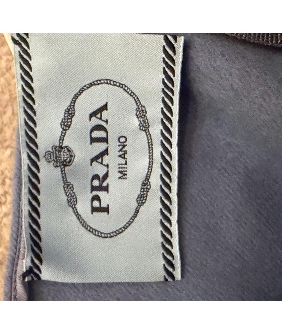PRADA Голубое кашемировое платье, фото 5