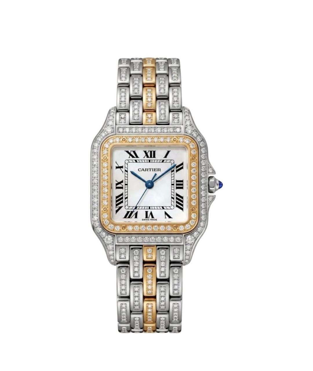 CARTIER Золотые часы, фото 8