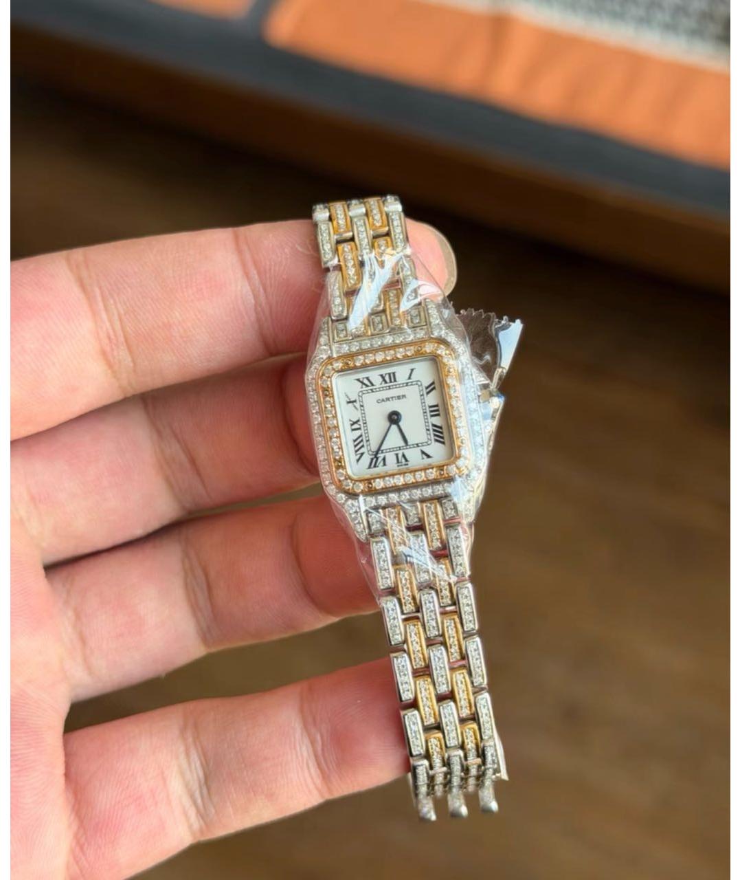 CARTIER Золотые часы, фото 3