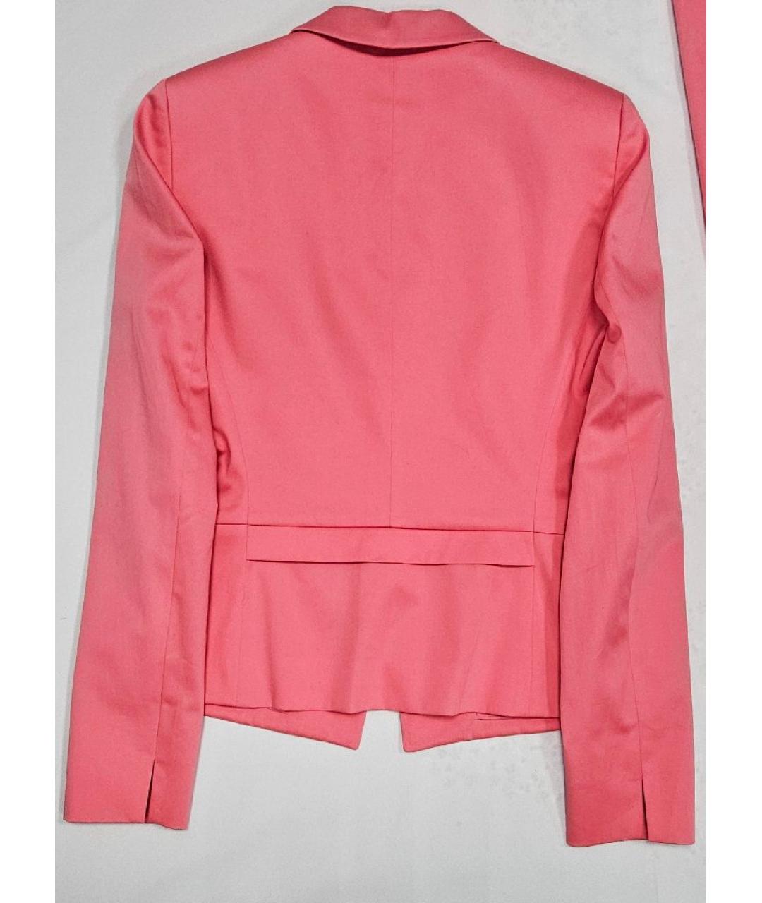 HUGO BOSS Коралловый хлопковый костюм с брюками, фото 4