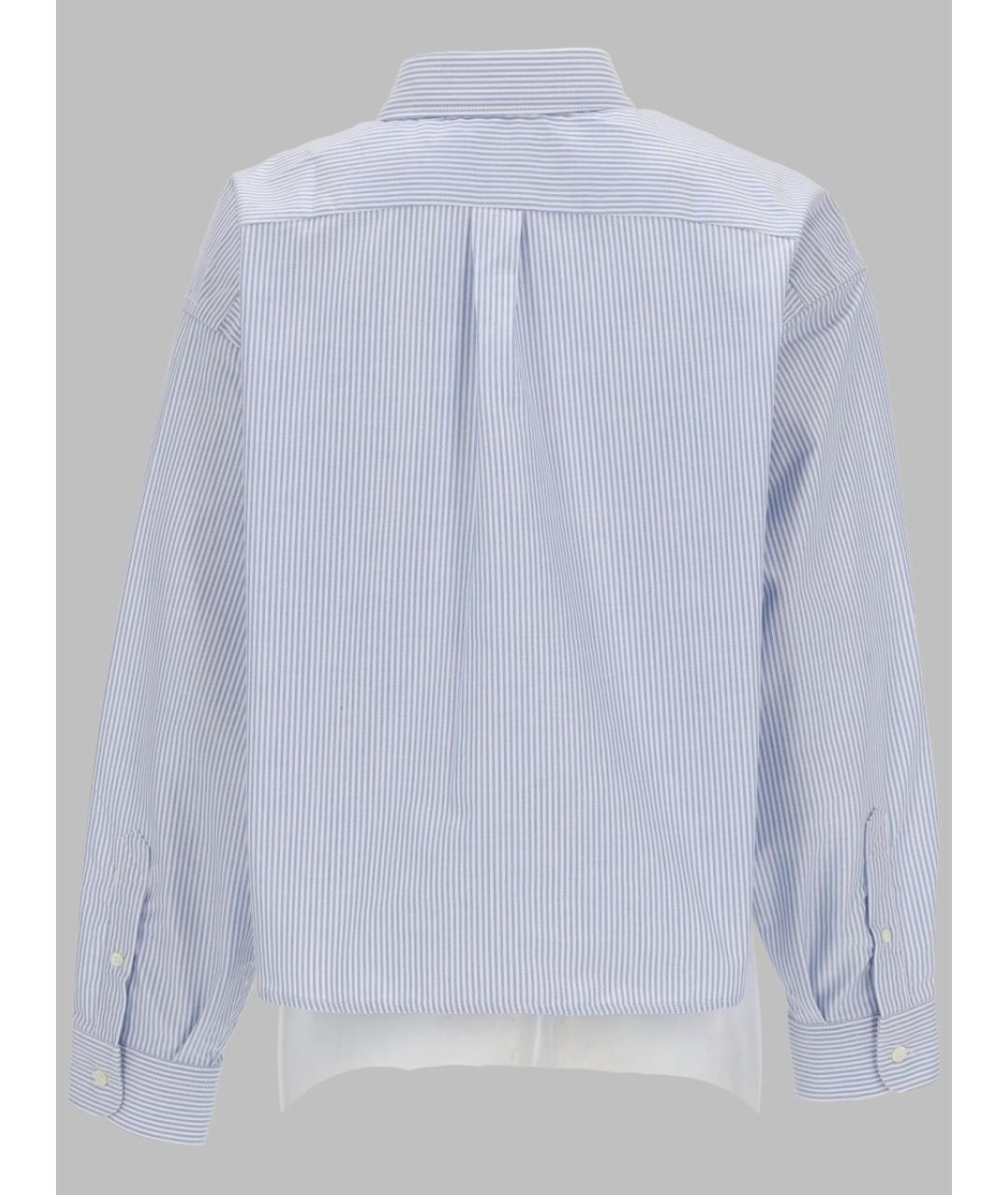 A.P.C. Голубая хлопковая рубашка, фото 2