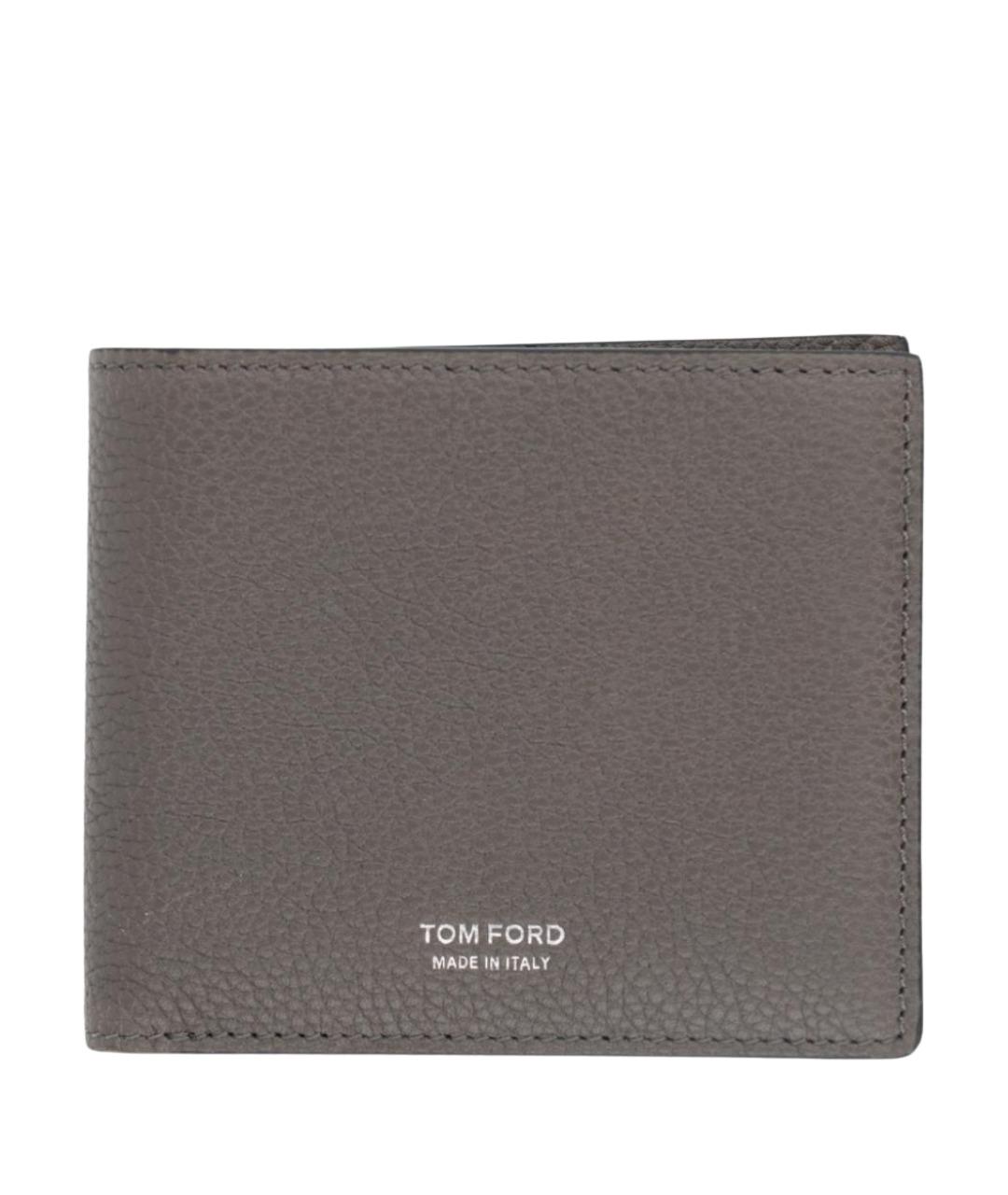 TOM FORD Бежевый кожаный кошелек, фото 1