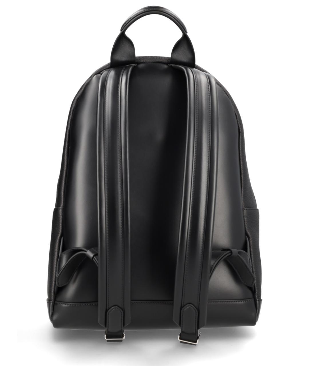 TOM FORD Черный кожаный рюкзак, фото 4