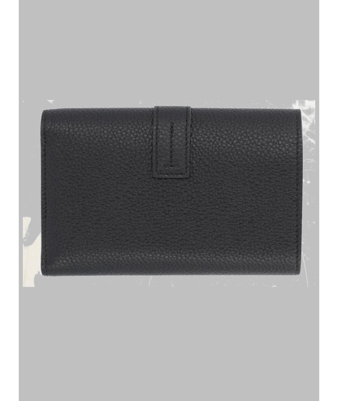 TOM FORD Черный кожаный кошелек, фото 2