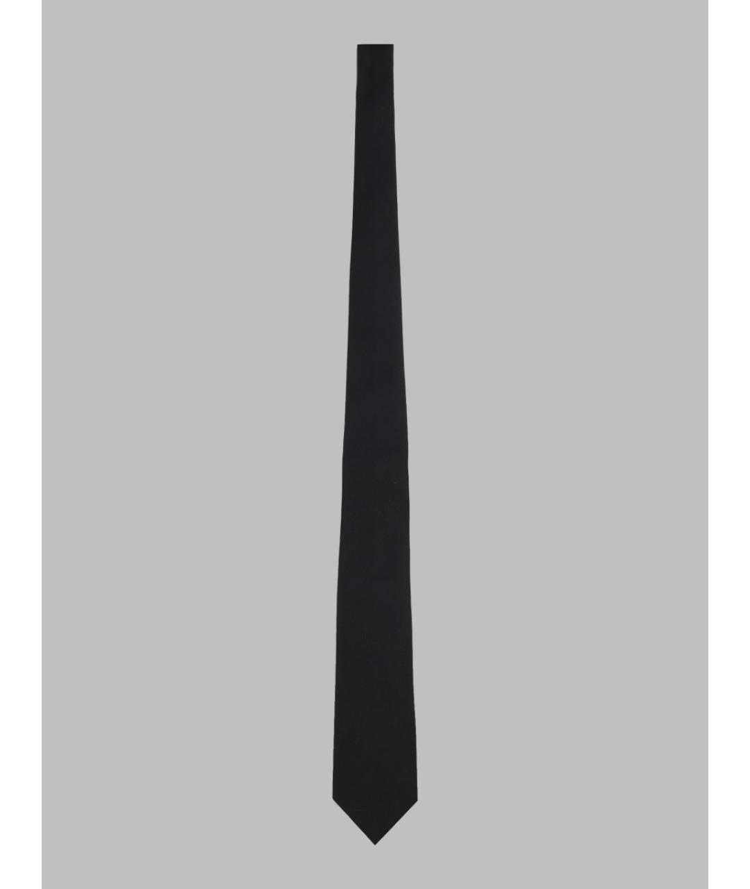 TOM FORD Черный шелковый галстук, фото 3