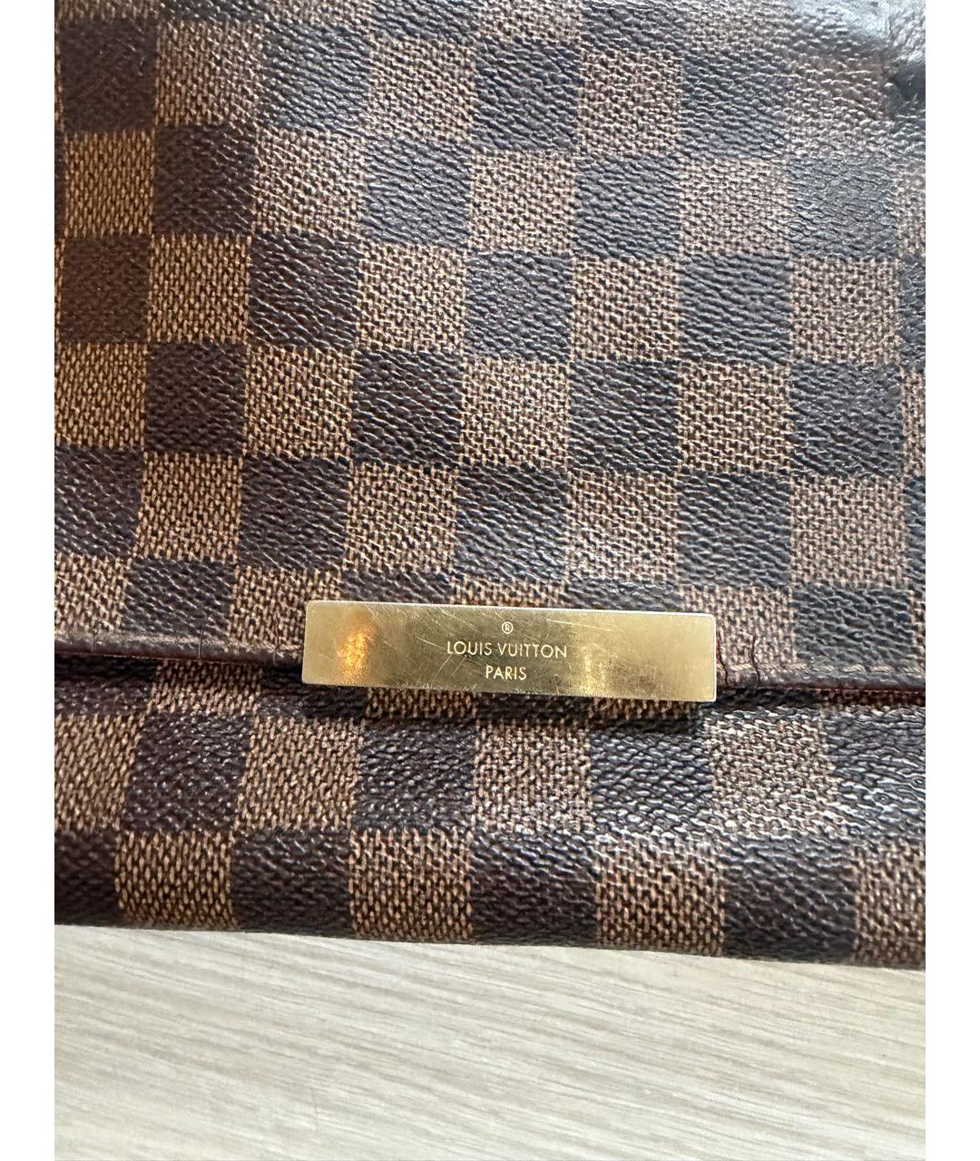 LOUIS VUITTON Коричневая сумка через плечо, фото 8