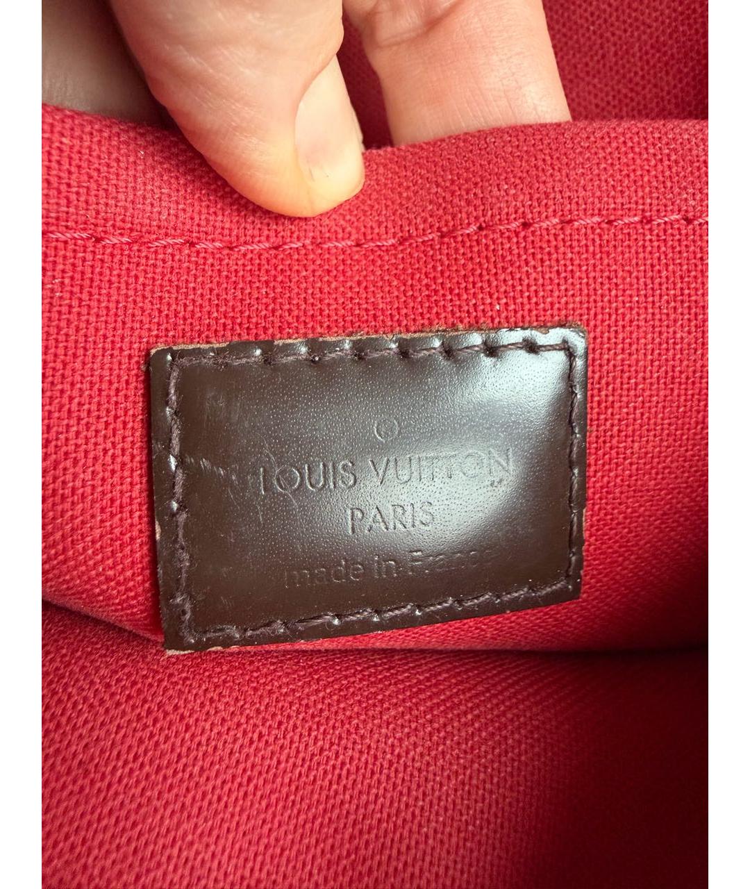 LOUIS VUITTON Коричневая сумка через плечо, фото 6