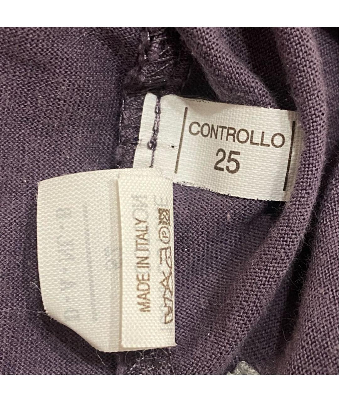 BRUNELLO CUCINELLI Фиолетовое хлопковое поло с коротким рукавом, фото 6