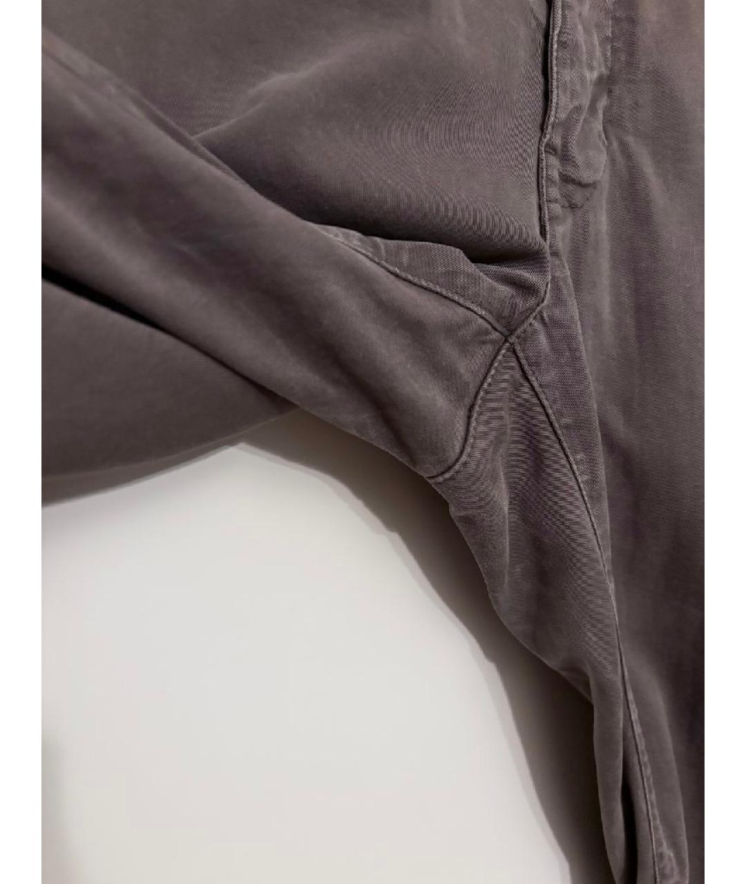 STONE ISLAND SHADOW PROJECT Серые хлопковые повседневные брюки, фото 3