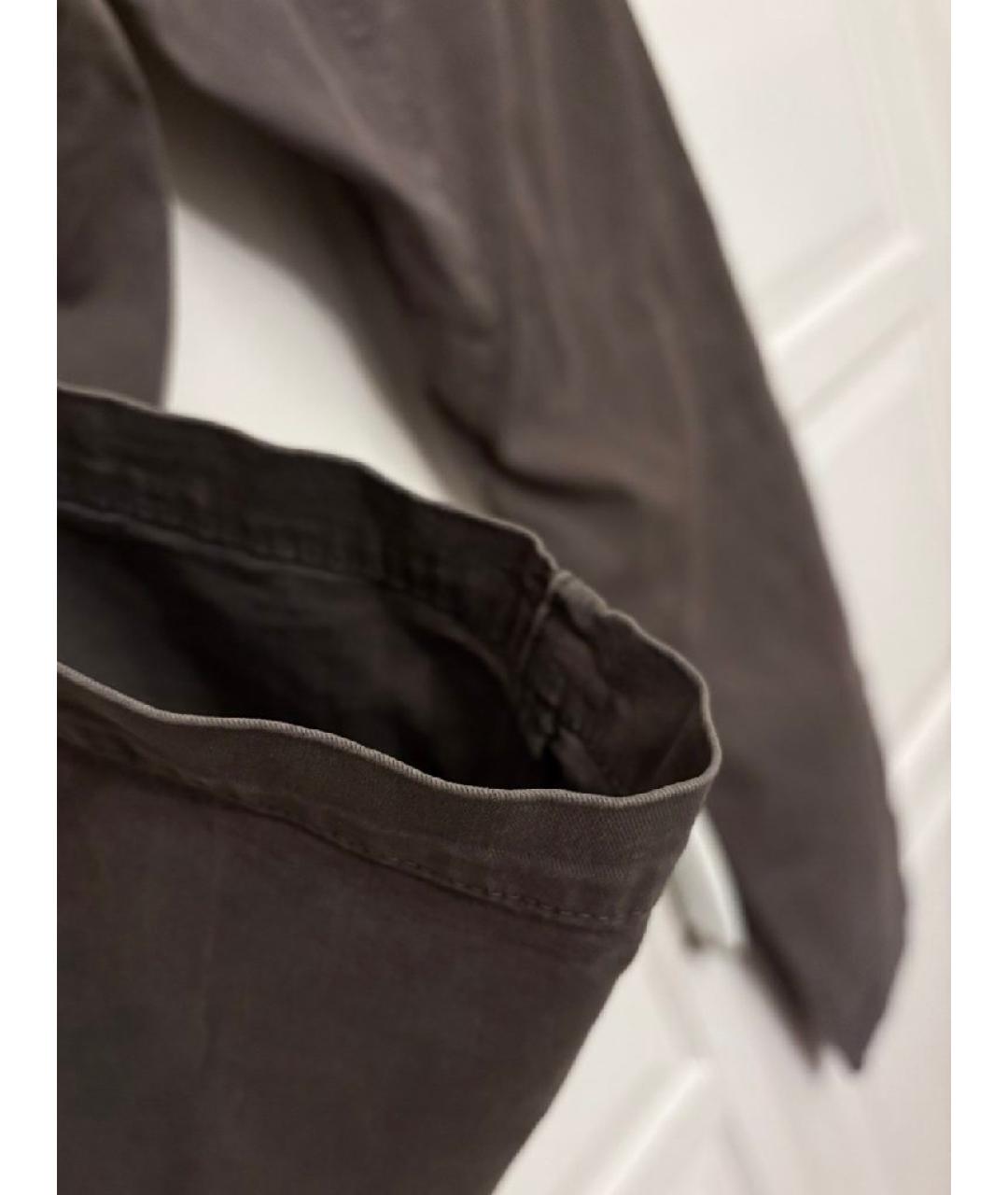 STONE ISLAND SHADOW PROJECT Серые хлопковые повседневные брюки, фото 6