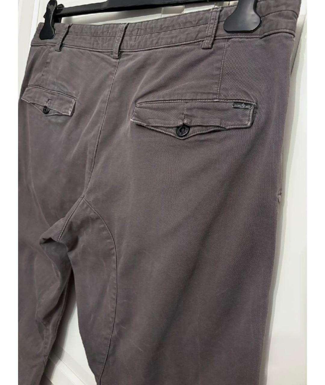 STONE ISLAND SHADOW PROJECT Серые хлопковые повседневные брюки, фото 5
