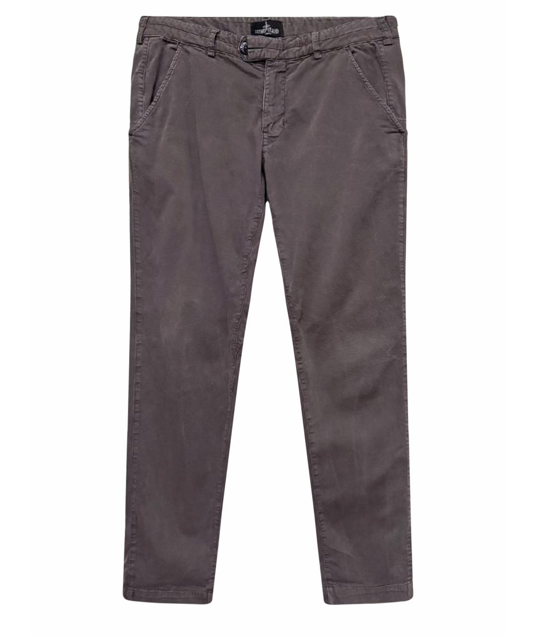 STONE ISLAND SHADOW PROJECT Серые хлопковые повседневные брюки, фото 9