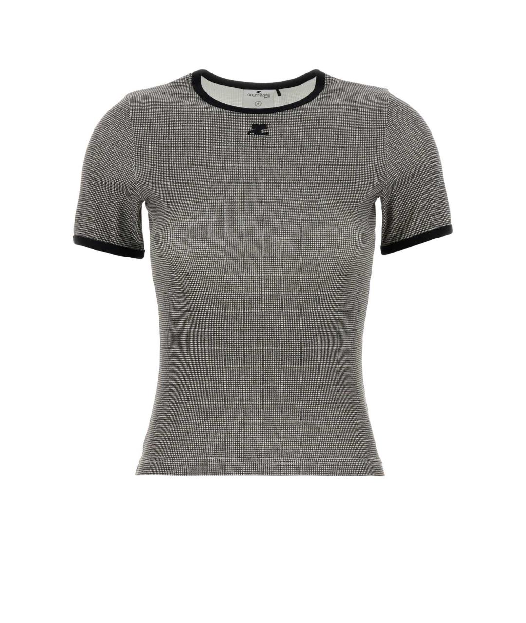 COURREGES Мульти хлопковая футболка, фото 1