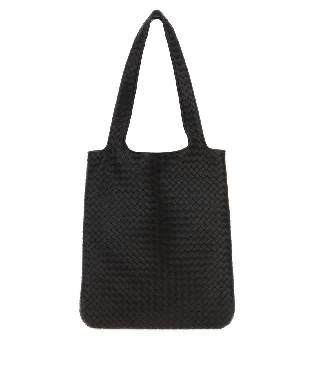 BOTTEGA VENETA Коричневая кожаная сумка тоут, фото 1