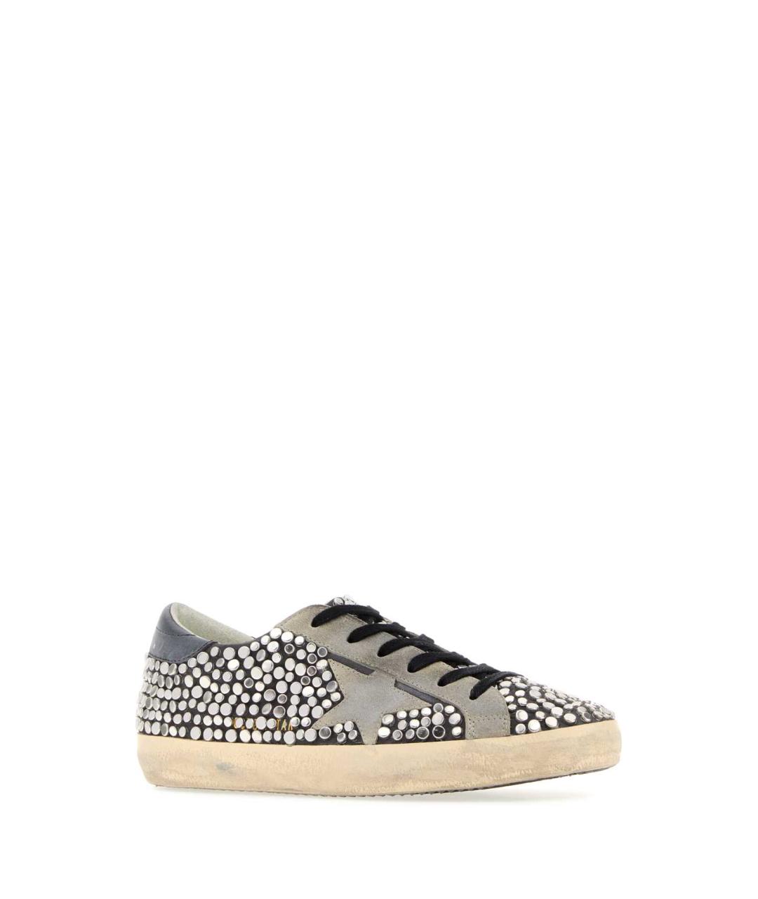GOLDEN GOOSE Мульти кожаные кеды, фото 2